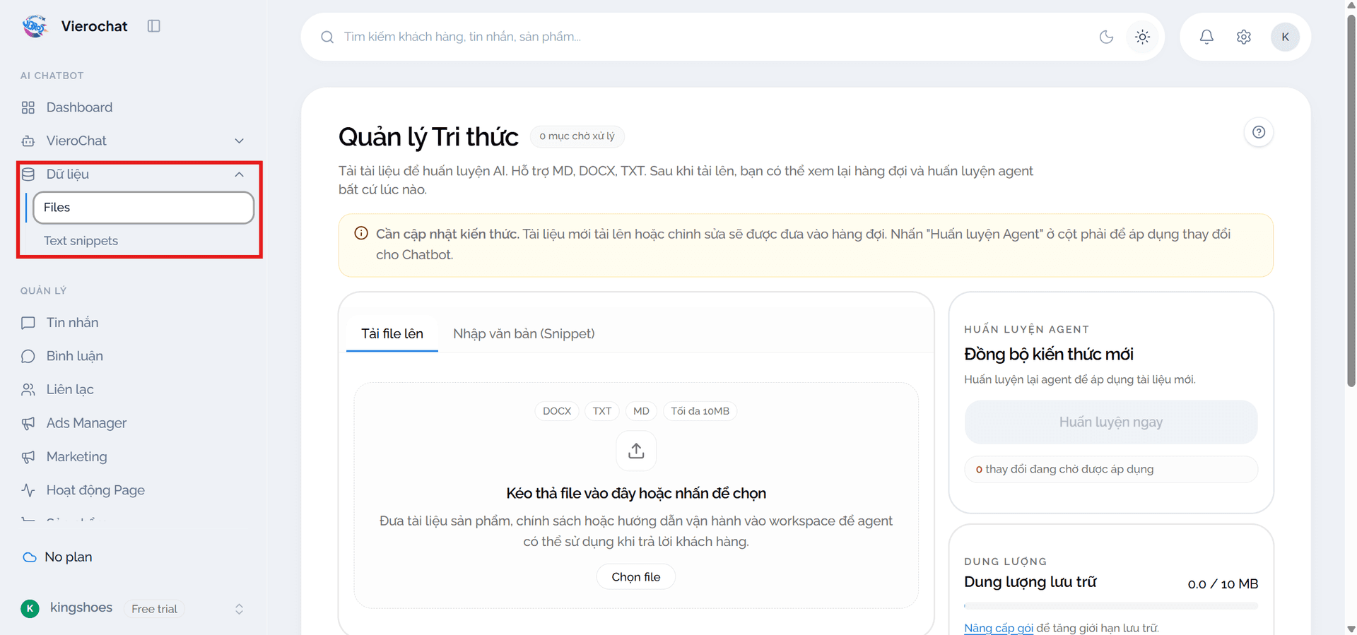Tổng quan dữ liệu