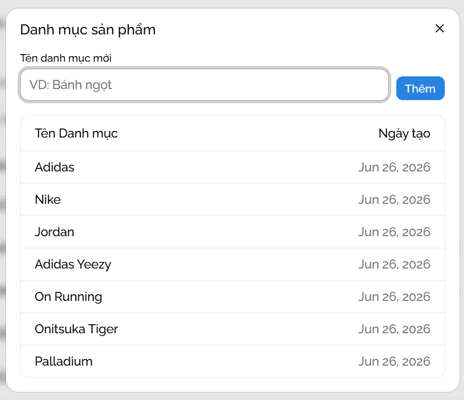 Thêm danh mục 2